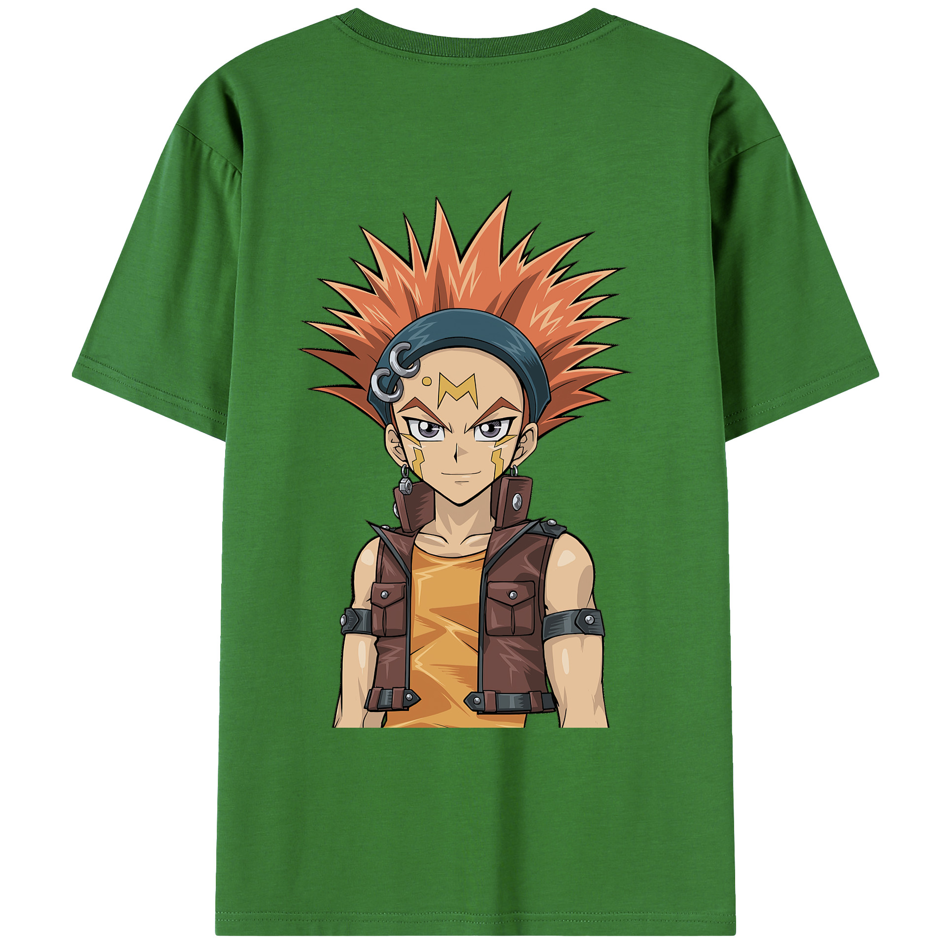 遊☆戯☆王 Yu-Gi-Oh! レディース半袖Tシャツ(バックプリント)